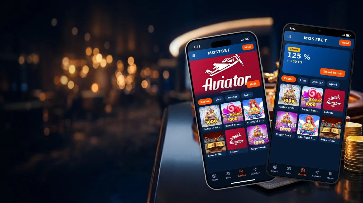 Aplikacja Mostbet na telefonach Samsung i iPhone